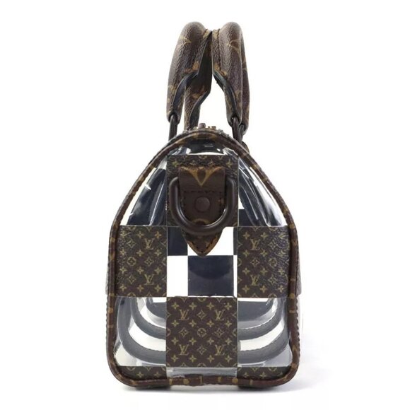 Auth LOUIS VUITTON Chess Bandouliere 25 Handbag Shoulder Bag - Picture 16 of 16